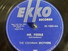 1955 ROCKABILLY COUNTRY 78 THE COCHRAN BROTHERS EDDIE on EKKO MR.FIDDLE — Hear