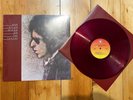 BOB DYLAN - BLOOD ON THE TRACKS - RARE AUSSIE RASPBERRY BERET COLOURED VINYL