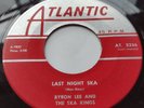 CANADA  BYRON LEE & SKA KINGS 45 Last Night Ska /Watermelon Man 1964 REGGAE 45