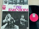 JACQUELINE DU PRE cello sonata BRAHMS BARENBOIM 1stPress 1960s HMV STEREO MINT