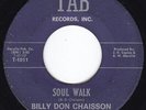 Swampy TX Garage Soul Jangle Fuzz BILLY DON CHAISSON Soul Walk 45 Tab HEAR