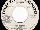 Snarling CA Garage Punk THE SEEDS The Wind Blows Your Hair / Six Dreams 45 HEAR