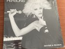 MISSING PERSONS Rhyme or Reason VINYL RECORD 1984 ORIG 1ST PRESS MINT   SEALED