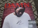 DAMN. by Kendrick Lamar RED Vinyl Record SIGNED (Used)