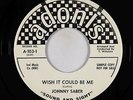 Doo-Wop Teen 45 - Johnny Saber - Wish It Could Be Me - Adonis - VG+ mp3