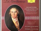 E234 Beethoven Piano & Cello Works Kempff Fournier 3LP DGG 2709 018 Stereo