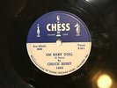78 rpm Chuck Berry Chess 1664 OH BABY DOLL in EE+/E