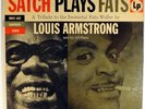 LOUIS ARMSTRONG-SATCH PLAYS FATS-DG SIX EYE COLUMBIA MONO LP