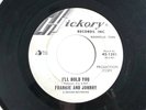 rare northern soul  Frankie and Johnny I'll Hold You 45 DJ promo Hickory 45-1391