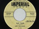 Rockabilly 45 - Lew Williams - Cat Talk - Imperial - mp3