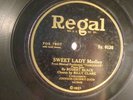 78 : REGAL 9130-EUBIE BLAKE-IRVING KAUFMAN/GLANTZ-SWEET LADY/SAYIT WITH MUSIC-E+