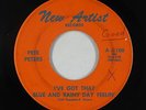 Rockabilly 45 - Pete Peters - Blue And Rainy Day Feelin' - New Artist - mp3