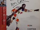 Personally-Signed Lp Japan With Only Disc Band Ron Carter The Man Bass 1985
