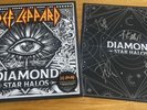 Def Leppard SIGNED Diamond Star Halos 2LP Vinyl Lithograph Official Brand New