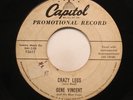 Hear  Rockabilly Promo 45 Gene Vincent - Crazy Legs / Important Words On Capitol