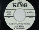 R&B Soul Xmas 45 - Hank Ballard - Santa Claus Is Coming - King - VG++ mp3
