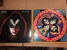 2 KISS Records Blue Tear Drop - Rock and Roll Over - Gene Simmons 