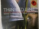 THIN RED LINE ORIGINAL MOTION PICTURE SOUNDTRACK LP HANS ZIMMER RED VINYL EXC