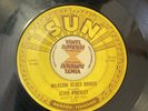 ELVIS PRESLEY Sun 215 Milkcow Blues Boogie vinyl 45 rpm PUSH MARKS 1950’s