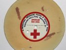 RED CROSS WW2 Audiodisc blank 7” acetate record for recording American Red Cross