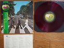 THE BEATLES Abbey Road JAPAN LP w/ OBI RED WAX AP-8815