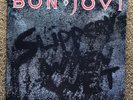 Bon Jovi Slippery When Wet Vinyl LP 1986 Yellow Sleeve Vintage Mercury Records
