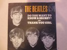 THE BEATLES Orig 1964 45 Picture Sleeve VJ 587 DO YOU WANT TO KNOW A SECRET EX