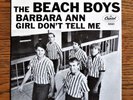 Vintage The Beach Boys Capitol 5561 Barbara Ann Picture Sleeve PS