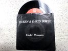 VINYL 45 RECORD,QUEEN & DAVID BOWIE - UNDER PRESSURE, 1981,E-47235