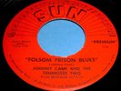 JOHNNY CASH Folsom Prison Blues/I Walk The Line 45 Later RED LABELS Sun NICE