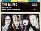 The MUFFS - I Need You 7” Vinyl 1st Press Green Marble M/NM Sub Pop Records Punk