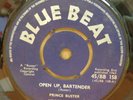PRINCE BUSTER OPEN UP BARTENDER / ENJOY IT UK BLUE BEAT 7