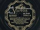 78tk-Jazz-VICTOR 25461-Beny Goodman-Ella Fitzgerald-(Goodnight my love/Take)