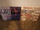 DEEP PURPLE SHADES OF DEEP PURPLE & THE BOOK OF TALIESYN LPS VG++ TO NM VINYL