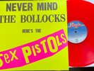 sex pistols - never mind the bollocks RED vinyl reissue LP