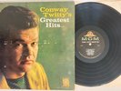 CONWAY TWITTY Greatest Hits AUTOGRAPHED MGM LP Mono gatefold w/ attached booklet