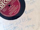 Jazz Autograph Decca 78rpm Louis Armstrong Jimmy Noone Ed Hall  Zutty Singleton 