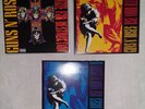 Guns N Roses vinyl record 3 lot- Appetite For Destruction Use Your Illusion I II