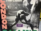 rare THE CLASH london calling 1980 2-LP Offensive sticker Ultrasonic  Cleaned