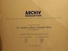 Enrico Mainardi Bach Cello Suites 3 & 4 Archiv Produktion 14044 APM