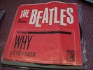THE BEATLES WITH TONY SHERIDAN WHY CRY FOR A SHADOW 45 VG+ PICTURE SLEEVE ONLY