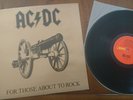 AC/DC For Those About To Rock OZ Vinyl LP Australia 12