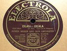 MAREK WEBER & TRUDE LIESKE, AUSTIN EGEN Eilali Eilala ELECTROLA EG 1112 (369)