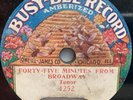 1906 Billy Murray one sided Busy Bee, Comic Song ,  78rpm record