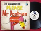 THE MARVELETTES   PLEASE MR. POSTMAN LP (1961) RARE MONO WHITE GLOBES TAMLA 228