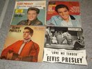ELVIS PRESLEY RECORDS SMALL BUNDLE EPS AND SINGLES INCLUDING LOVE ME TENDER EP