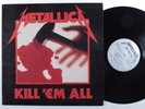 METALLICA Kill 'Em All MEGAFORCE LP VG++/VG+ 1st pressing s