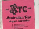 XTC Generals & Majors AUSSIE TOUR VINYL 7