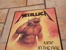 LP - METALLICA - JUMP IN THE FIRE - MAXI - VINYL - ORIGINAL ROADRUNNER 1984