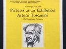 SB 2121 MOUSSORGSKY - RAVEL Pictures at an Exhibition TOSCANINI / NBC LP superb